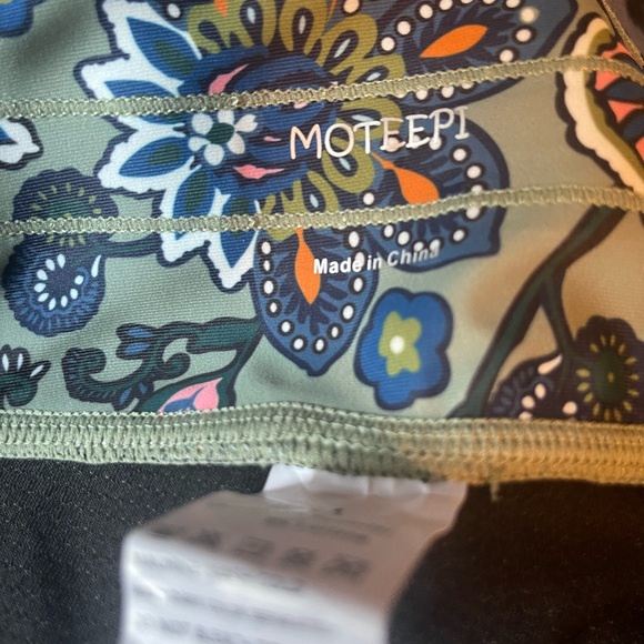 Moteepi Floral Athletic Skirt With Undershort Sz M - Picture 9 of 11